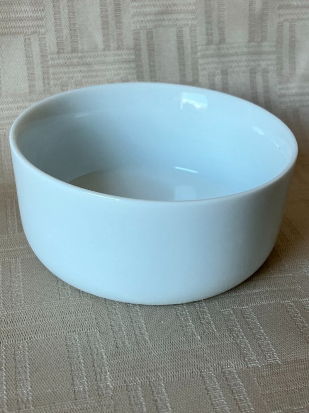Vintage Dansk White Porcelain Small Bowl, MCM Scandinavian Design, IHQ Japan